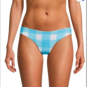 THE DESI KNOT BIKINI BOTTOM in Cerulean Blue